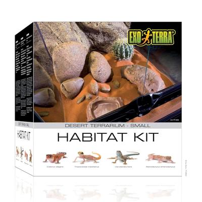 Exo-Terra Desert Reptile Glass Terrarium Kit