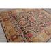 Brown/Red 120 x 96 x 0.6 in Area Rug - Bungalow Rose Oriental Hand-Knotted Rectangle 8' x 10' Area Rug in Brown/Mustard/Rust/Tan | Wayfair