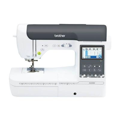 Brother SE2000 Computerized Sewing & Embroidery Machine w/ LCD Display
