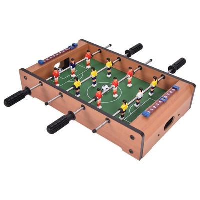 High-Quality 20 Inch Indoor Foosball Table for Competitive Gaming - Brown - 20" x 12" x 4" (L x W x H)