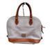 Dooney & Bourke Bags | Dooney & Bourke Leather Satchel Purse Womens Bag Pebbled Leather Gray | Color: Gray | Size: Os