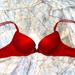 Victoria's Secret Intimates & Sleepwear | Gorgeous Vs Very Sexy Red Push Up Bra 32a Red Eyelash Chantilly Lace | Color: Red | Size: 32a