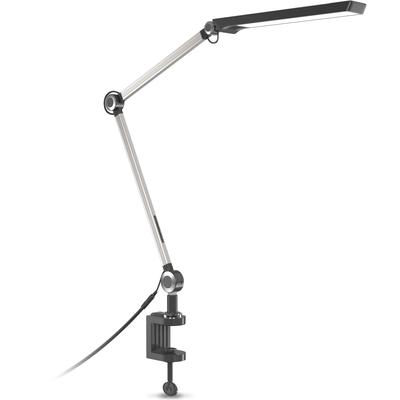 B.K.LICHT Klemmleuchte, silber (schwarz, silberfarben), H:66,7cm, Lampen, schwenkbar, Farbtemperatur einstellbar, CCT stufenlos dimmbar Image