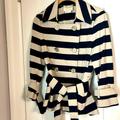 Kate Spade Jackets & Coats | Kate Spade Jacket | Color: Blue/Cream | Size: S