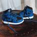 Nike Shoes | Nike Air Jordan 1 Retro High Toddler Shoes Size 8c | Color: Black/Blue | Size: 8b