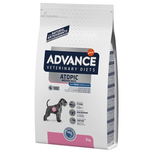 3kg Advance Veterinary Diets Atopic mit Forelle Hundefutter trocken