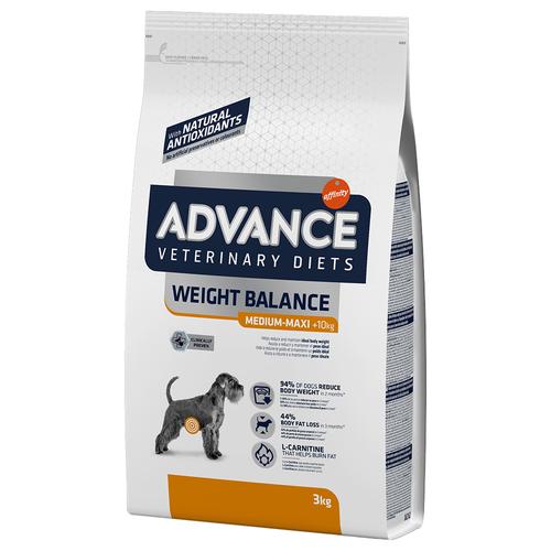 3kg Advance Veterinary Diets Weight Balance Medium/Maxi Hundefutter trocken