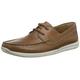 Clarks Men's Karlock Step Boat Shoes, Brown (Tan Leather), 7 UK