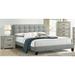 Wildon Home® Braylea 3 Piece Bedroom Set Upholstered in Gray | 36 H in | Wayfair 2555A15103A74BF4BF9F20A172A03286