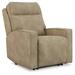 Ashley Next-Gen DuraPella 35" Wide Power Zero Clearance Recliner Zero Gravity Recliner Faux in Black | 42 H x 35 W x 42 D in | Wayfair 4510306