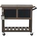 Sunjoy IceCove 80-Quart Rolling Ice Chest Cooler Cart in Brown | 31.54 H x 38.7 W x 19.8 D in | Wayfair A601009000