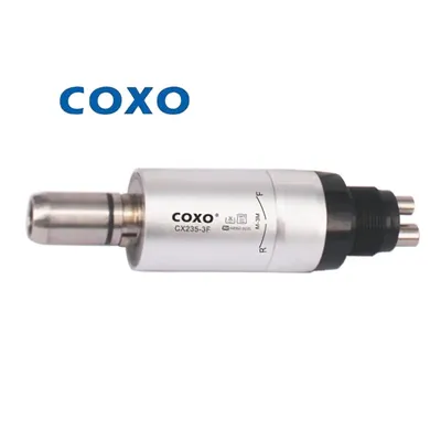COXO – moteur à main dentaire à faible vitesse CX235-3F M-3M4 pièce en acier inoxydable canal