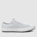 Converse all star ox marbled trainers in light grey