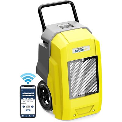 AlorAir 180 PPD Smart Wi-Fi Commercial Dehumidifier, Storm Pro Large Industrial Dehumidifier with Pump
