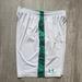 Under Armour Shorts | Gray Under Armour Gym Shorts- Size L | Color: Gray/Green | Size: L