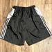 Adidas Swim | Men’s Vintage 90s Adidas Swim Trunks Shorts Sz M | Color: Black/Gray | Size: M