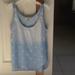 Anthropologie Tops | Anthropologie Ombre Chambray Polka Dot Tank Top-Small | Color: Blue/White | Size: S