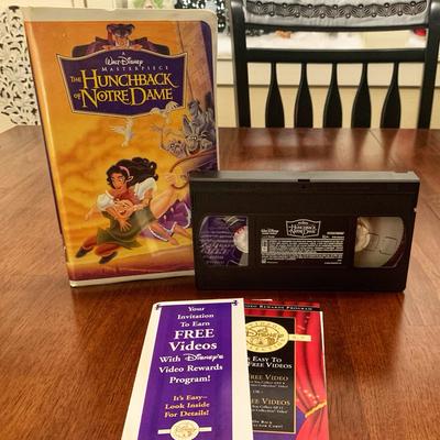Disney Media | The Hunchback Of Notre Dame Vhs 1997 Walt Disney Masterpiece Collection Complete | Color: Yellow | Size: Os