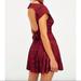 Free People Dresses | Free People It Takes Two Wrap Dress In Plum Combo Womens Nwt $128 | Color: Brown/Red | Size: Various