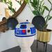 Disney Accessories | Hpdisney Parksstar Wars R2-D2 Mickey Ears Hat | Color: Blue/Gray | Size: Osbb