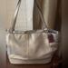 Coach Bags | Large Coach Tote; Leather, Metallic Color | Color: Silver | Size: Os