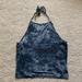 American Eagle Outfitters Tops | American Eagle Outfitters Strapless Tie Dye Tank - Super Soft And Stretchy | Color: Blue/White | Size: Xl