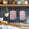 KitchenAid® KitchenAid Asteroid Pot Holder 2-Pack Set Cotton in Pink | 11 H x 7 W in | Wayfair PH015492TDKA A189