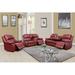 Red Barrel Studio® Evamae 3 Piece Faux Leather Reclining Living Room Set Faux Leather | Wayfair Living Room Sets C9A4FDE123E748B08C2E7B6C0DE5F166