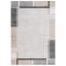 Light Gray/Beige Rectangle 8' x 10' Indoor Area Rug - George Oliver Isidoro Geometric Machine Woven Jute/Polyester/Polypropylene Area Rug in 120.0 x 96.0 x 0.12 in white | Wayfair