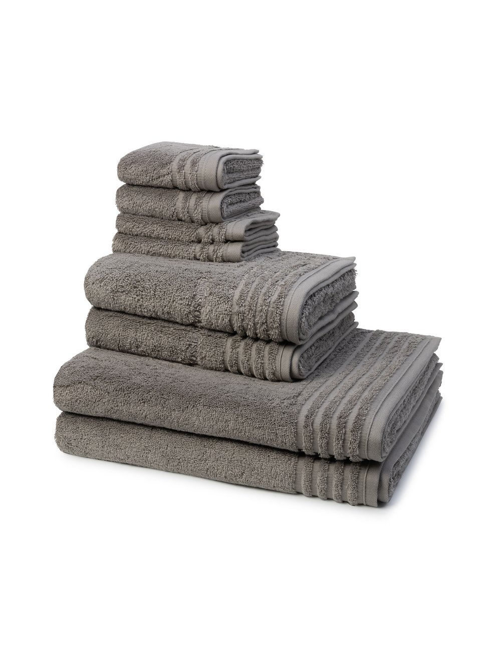 Vossen Handtuchset 8-teilig Damen grau, ONE SIZE Image