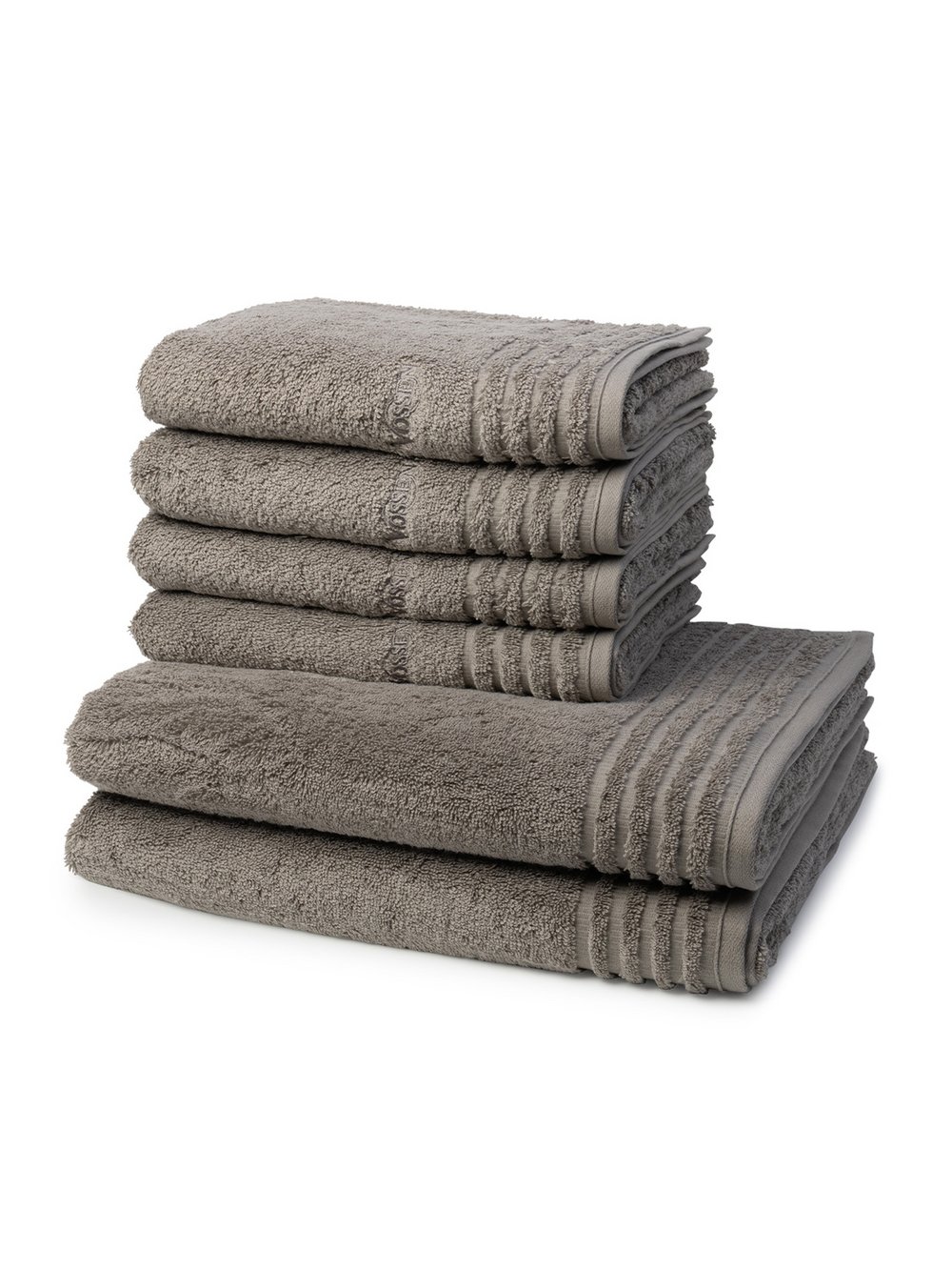 Vossen Handtuchset 6-teilig Damen grau, ONE SIZE Image