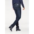 Regular-fit-Jeans PEPE JEANS "VENUS" Gr. 28, Länge 32, blau (h06 stretch ultra dark) Damen Jeans