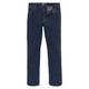 Gerade Jeans WRANGLER "Texas" Gr. 38, Länge 32, blau (dark blue stone) Herren Jeans Regular Fit