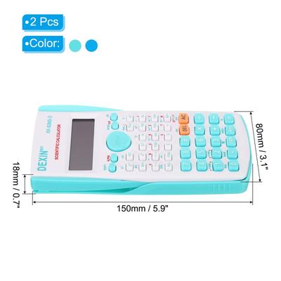 1Set Scientific Calculator 2-Line 12 Digit LCD Display Calculator