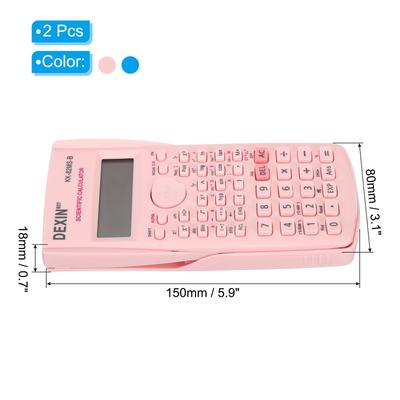 1Set Scientific Calculator 2-Line 12 Digit Engineering Calculator