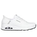 Skechers Men's Slip-Ins: Uno - Easy Air Sneaker | Size 13.0 | White | Textile/Synthetic