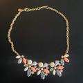 J. Crew Jewelry | J. Crew Statement Necklace | Color: Gold | Size: 16 In With 2 In Chain Extender