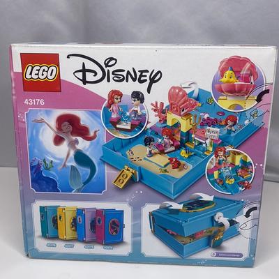 Disney Toys | Legos | Ariel's Storybook Adventures Building Set | 105 Pcs | Color: Blue/Red | Size: Osg