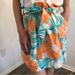 Lilly Pulitzer Skirts | Euc Lilly Pulitzer “Do The Wave” Silk Skirt | Color: Blue/Orange | Size: S