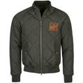 Men’s Barbour International Steve McQueen Quilted Merchant Jacket - Sage