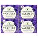 Yardley London English Lavender Naturally Moisturizing Bath Bar 4 oz - 2 Bars Per Pack = 8 Bars Total