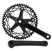 S SENQI Fixed Gear Bicycle Crankset Single Speed 49T 144BCD 170mm Upgraded Material Fully CNC Grinding