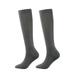 Hanerdun 3-Pack Men Compression Socks Athletic Socks Gray Size 9-12.5