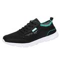 PEASKJP Men s Tennis Shoes Sneakers Outdoor Sports Shoes Breathable Non-Slip Lightweight Mesh Relaxed Fit Trainers Sneakers Black 44