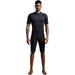 Wetsuits for Men and Women 2mm Mens Short Wet Suit Diving Surfing Snorkeling Kayaking Water Sports(Men-Shorty-Black S)
