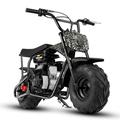 Oryxearth Mini Bike for Kids Motorcycle Gas Power Dirt Bike 105CC 4-Stroke Ride on Toys Skull