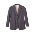 Men's Big & Tall KS Signature 2-Button Classic Blazer by KS Signature in Blue Stripe (Size 56)