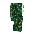 Men's Big & Tall Flannel Novelty Pajama Pants by KingSize in Neon Spiders (Size 2XL) Pajama Bottoms