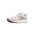 Extra Wide Width Men's New Balance 520V8 Running Shoes by New Balance in Grey Red (Size 10 EW)