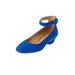 Wide Width Women's The Pixie Pump by Comfortview in Dark Sapphire (Size 7 W)